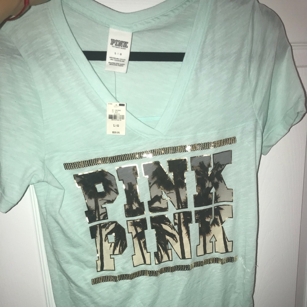 NWT Victoria’s Secret pink top L